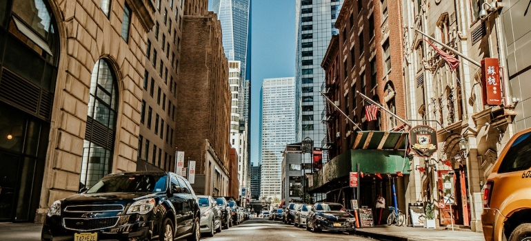 a street in manhattan