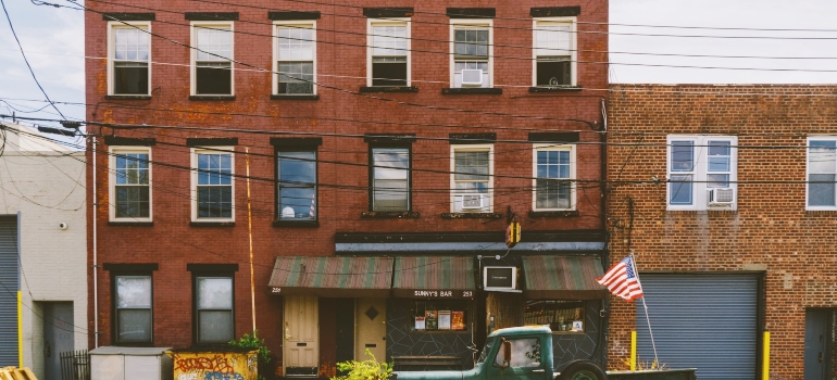 A red brick building in Brooklyn representing a Red Hook guide