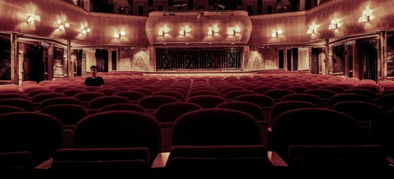 interior of a theatre