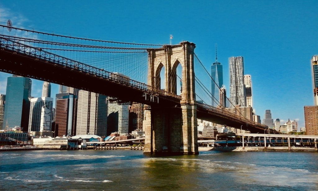 A view of Brooklyn Bridge in Bay Ridge