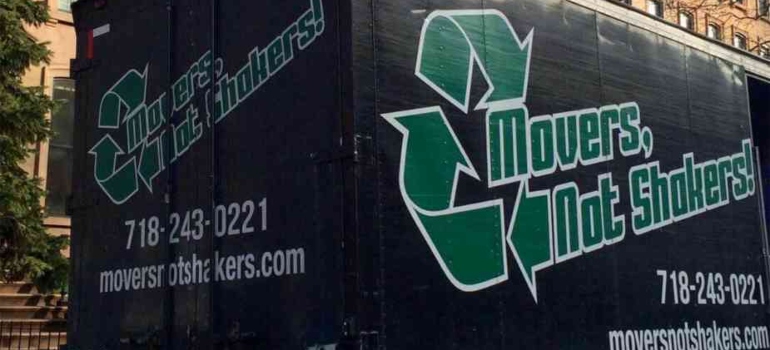 Movers Not Shakers' moving truck