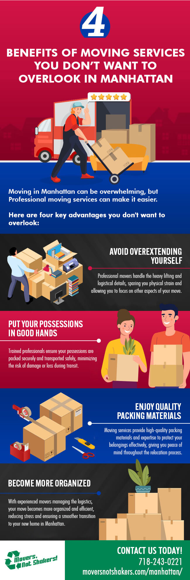 4 Benefits of Moving Services You Don’t Want to Overlook in Manhattan